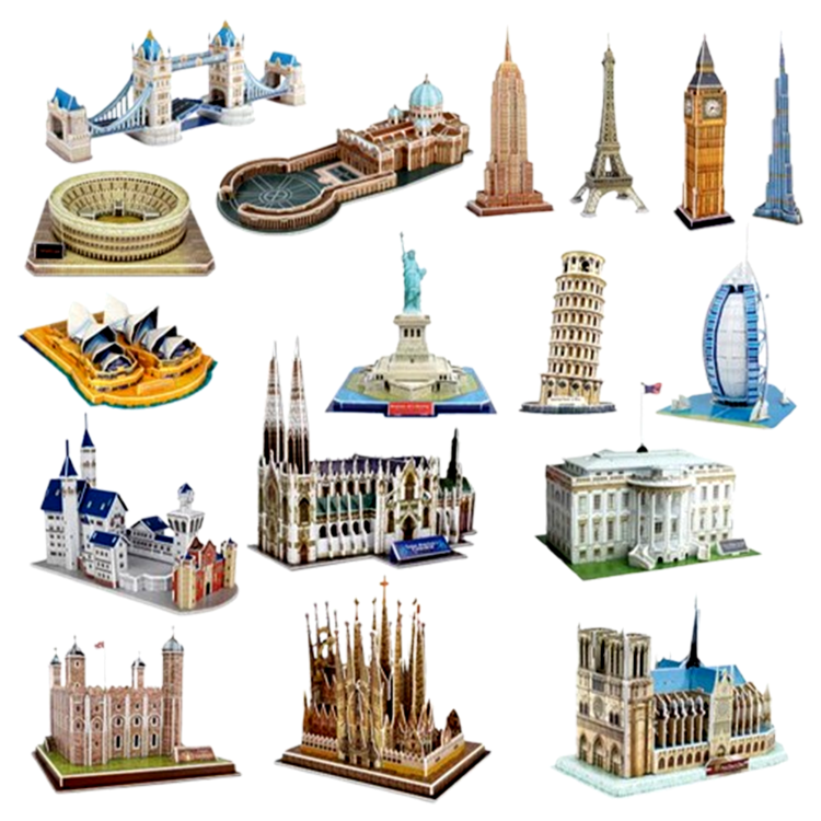 Architecture 3D Puzzle Burj Khalifa