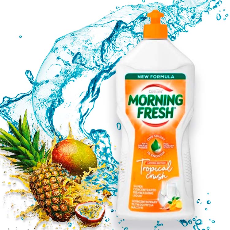 Dishwashing liquid 900 ml, Տրոպիկ