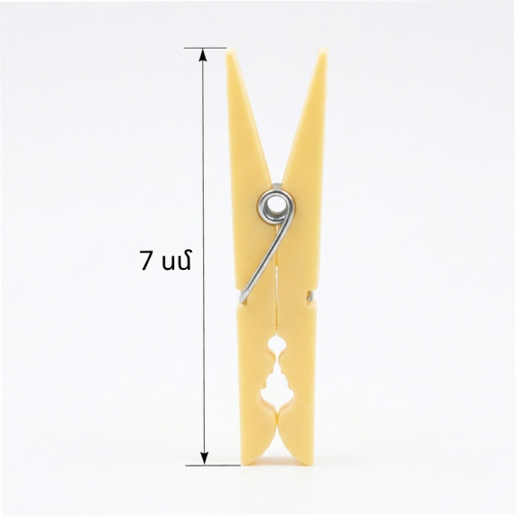 Linen clothespin 7 cm 48 pcs
