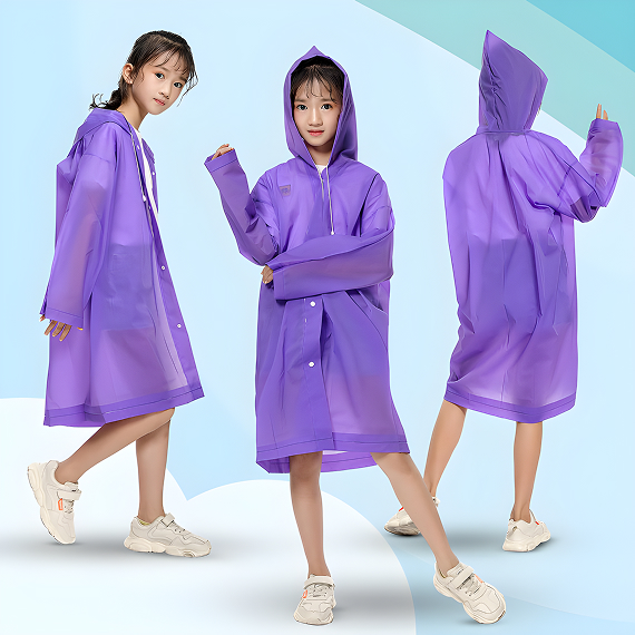 Raincoat Kids / Rainwear Suit for Age 6-14 Years, Սիրենվի