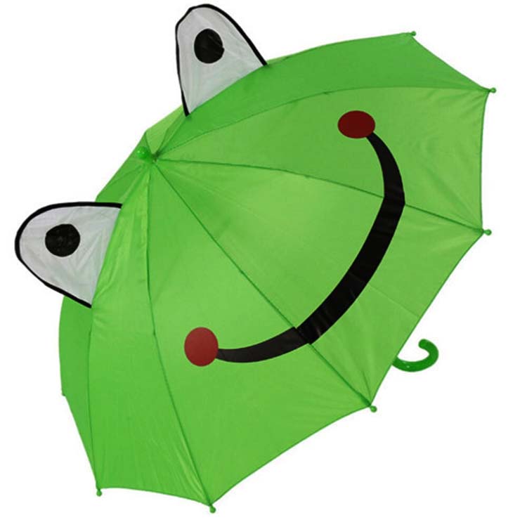 Kids umbrella with whistle 60 cm, Կանաչ