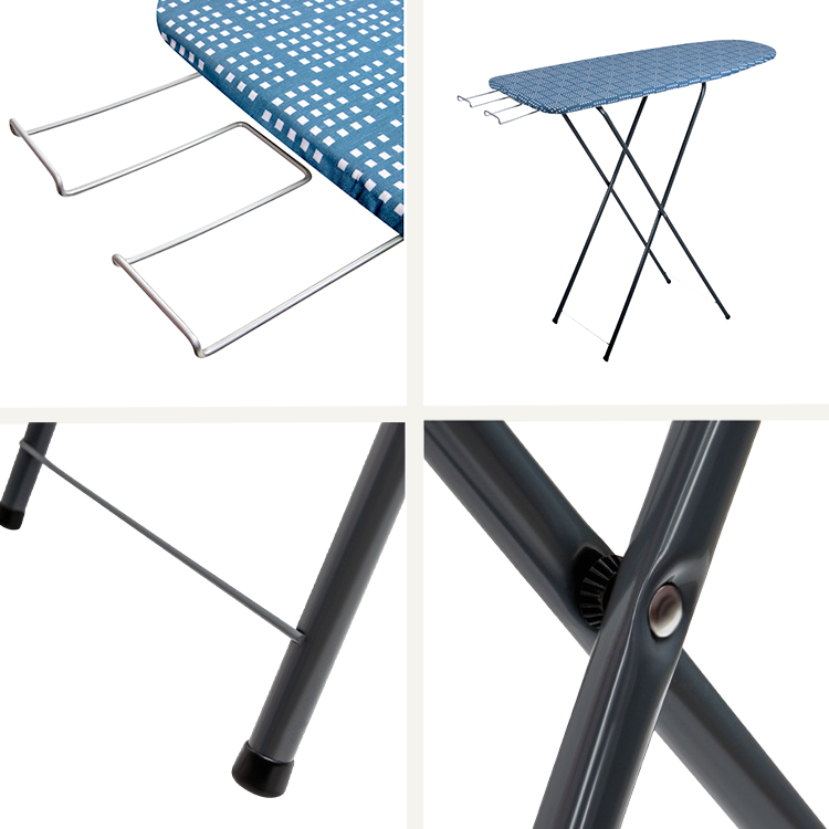 Ironing board with sleeve board 36x118 cm, Շականակագույն
