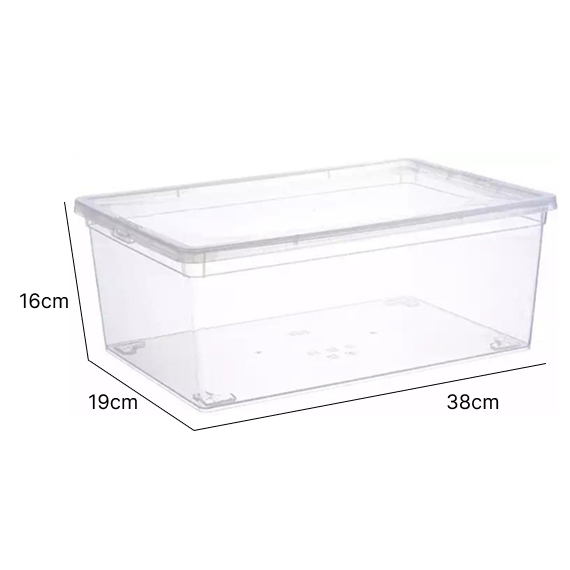 Контейнер с крышкой 38x19x16 см/8 л