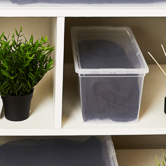 Container with lid 38x19x16 cm/8 l