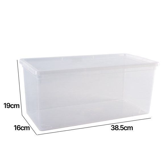 Container with lid 38x19x16 cm/8 l