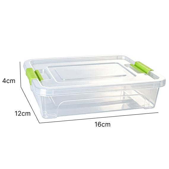 Container with lid 12x16x4 cm/ 400 ml