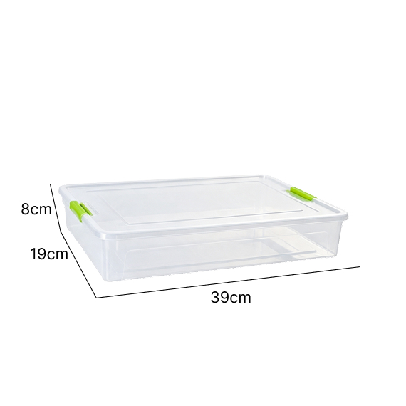 Container with lid 19x39x8 cm/ 5.5 l