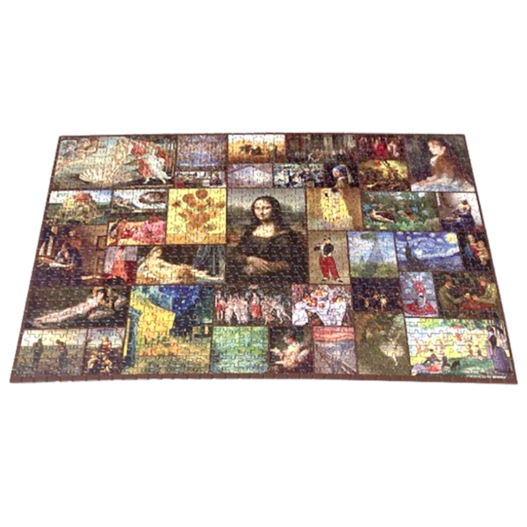 Puzzle 60x80 cm 1500 pieces World Masterpieces of Art
