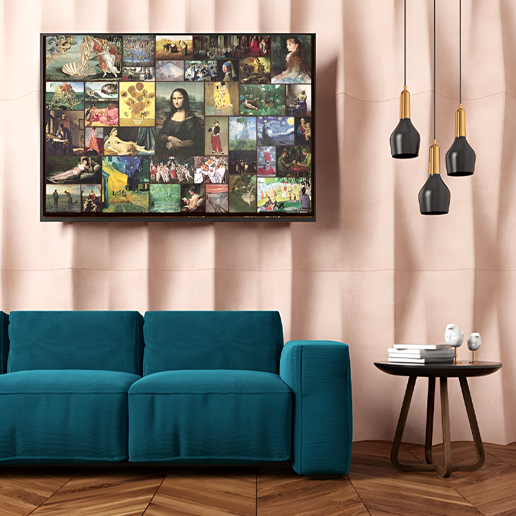 Puzzle 60x80 cm 1500 pieces World Masterpieces of Art