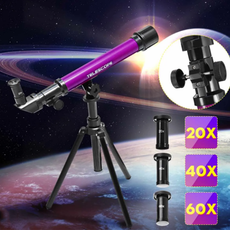 Astronomical telescope / Microscope set 60x