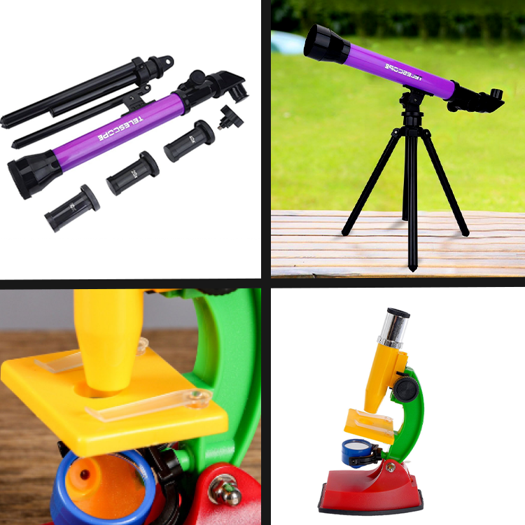 Astronomical telescope / Microscope set 60x