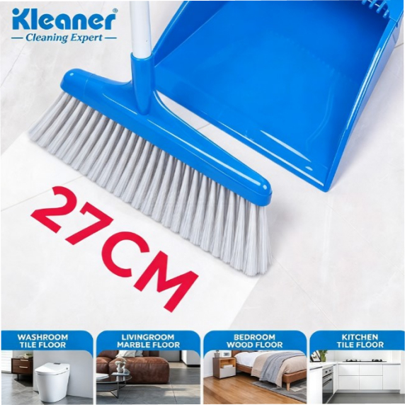 Dustpan with brush 90 cm