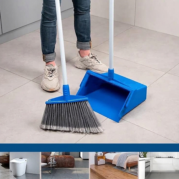 Dustpan with brush 95 cm