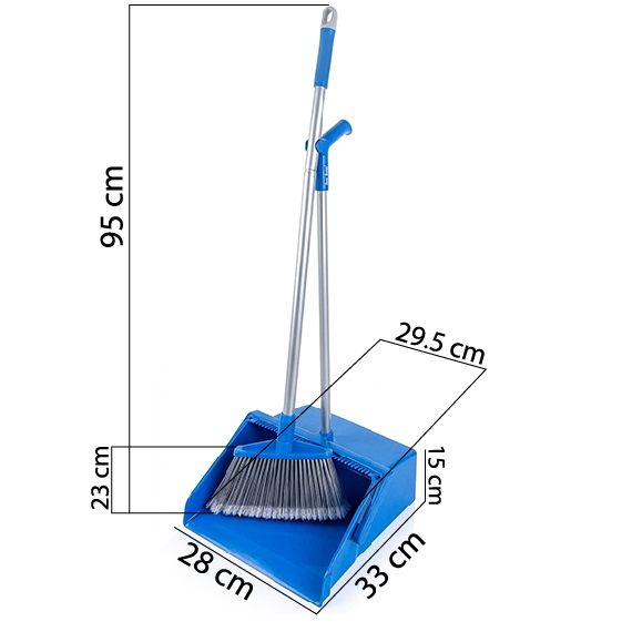 Dustpan with brush 95 cm