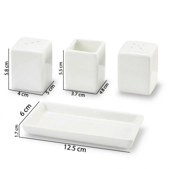 Salt & pepper shaker 4 pcs