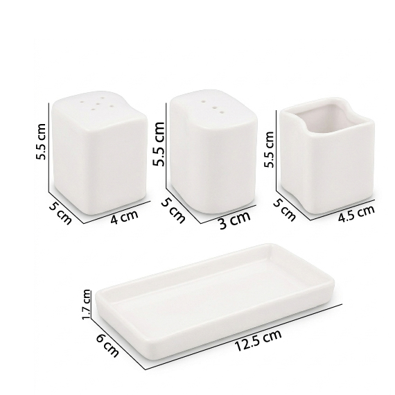 Salt & pepper shaker 4 pcs