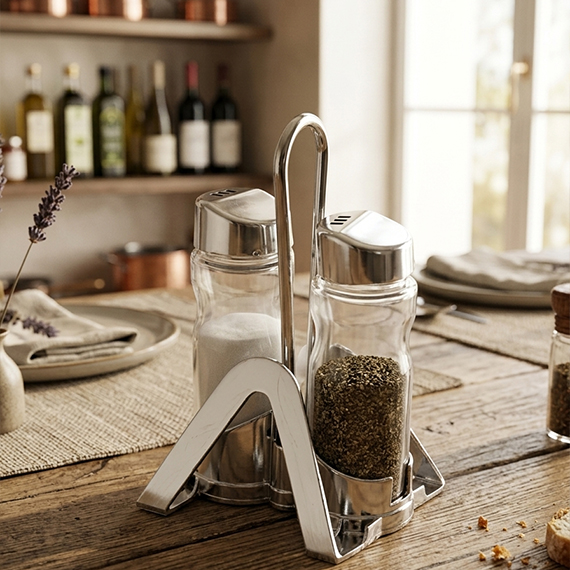 Salt & pepper shakerr / Napkin Holder 3 pcs