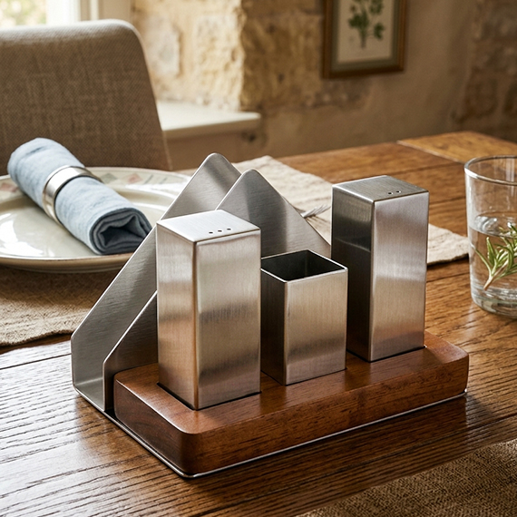 Salt & pepper shakerr / Napkin Holder 4 pcs