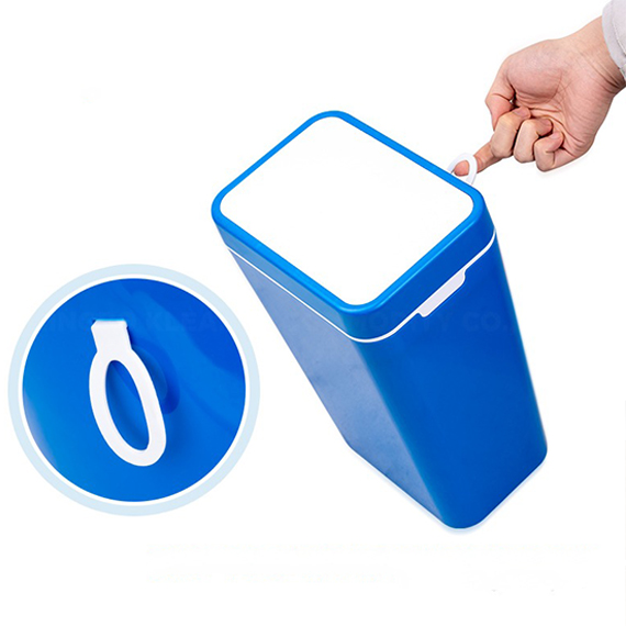 Trash can with lid 12 L