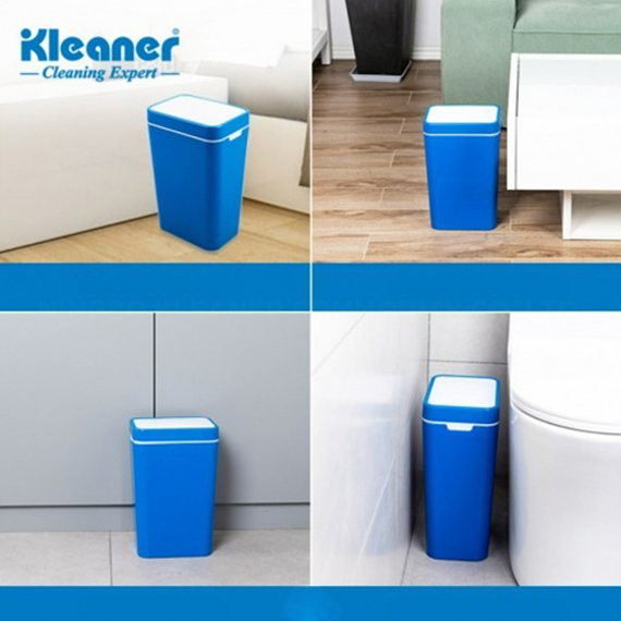 Trash can with lid 12 L