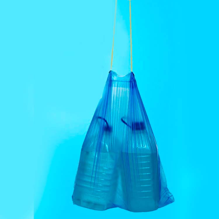 Garbage bags with drawstring 35 l 15 pcs
