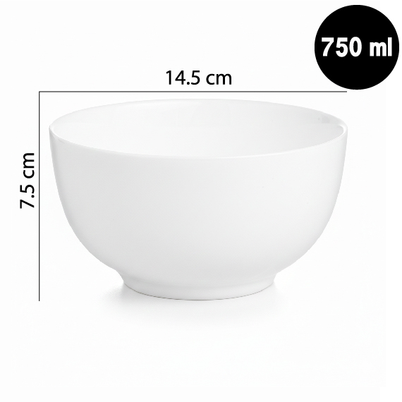 Salad bowl 14.5 cm, Սպիտակ