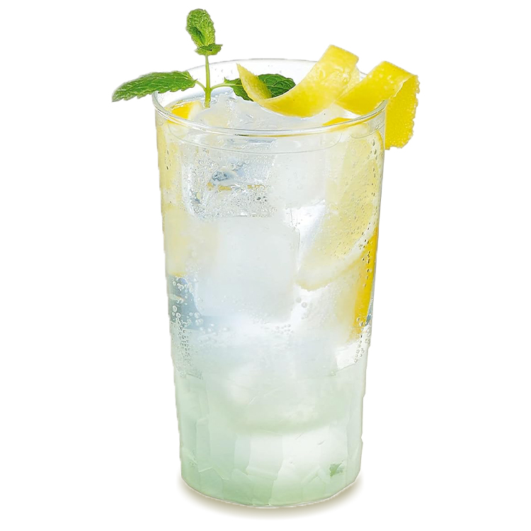 Glass 350 ml 6 pcs, Կանաչ