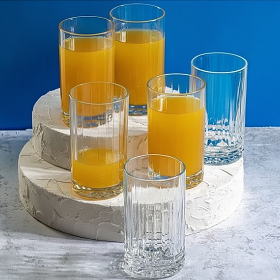 Glass 380 ml 6 pcs