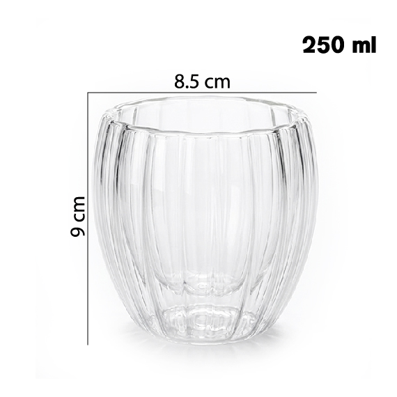 Double wall glass 250 ml