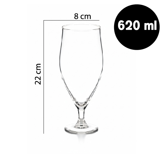 Beer mug 620 ml 2 pcs