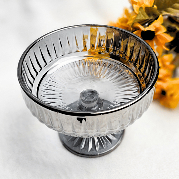 Ice cream bowls 280 ml 6 pcs, Մոխրագույն