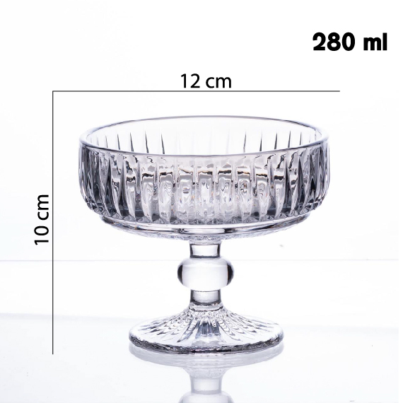Ice cream bowls 280 ml 6 pcs, Կապույտ