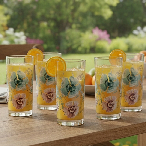 Glass 270 ml 6 pcs