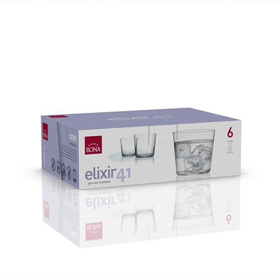 Whiskey glass 410 ml 6 pcs