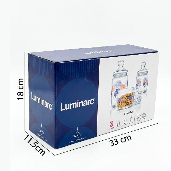 Բանկաների հավաքածու խուփով 3 հատ