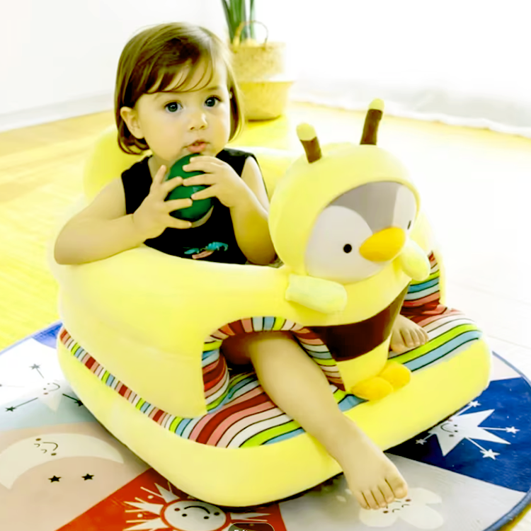 Soft seat cushion for children 40х45 cm, Դեղին