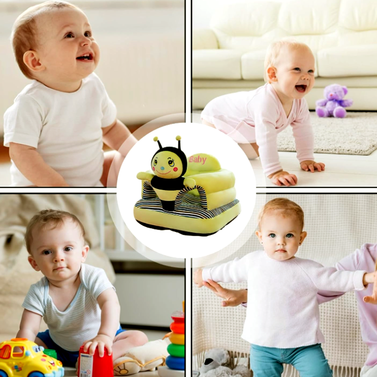 Soft seat cushion for children 40х45 cm, Դեղին