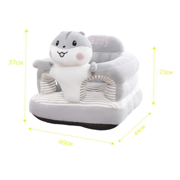 Soft seat cushion for children 40х45 cm, Մոխրագույն
