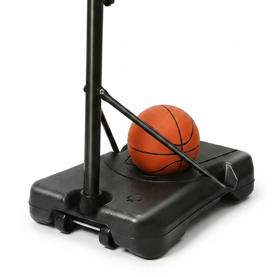 Basketball basket with ball 320 cm
