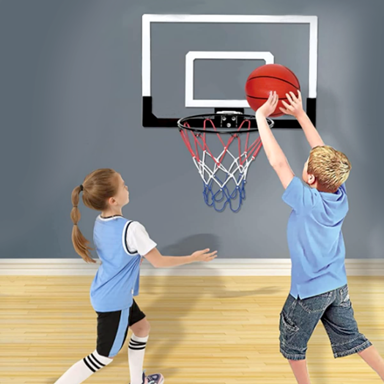 Basketball mini basket with ball 31x46 cm