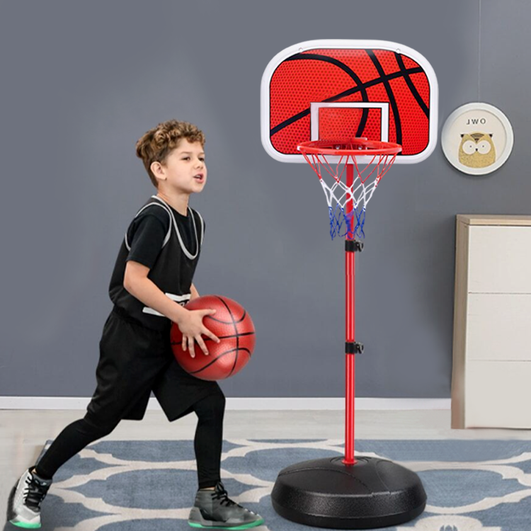 Basketball mini basket with ball 201 cm