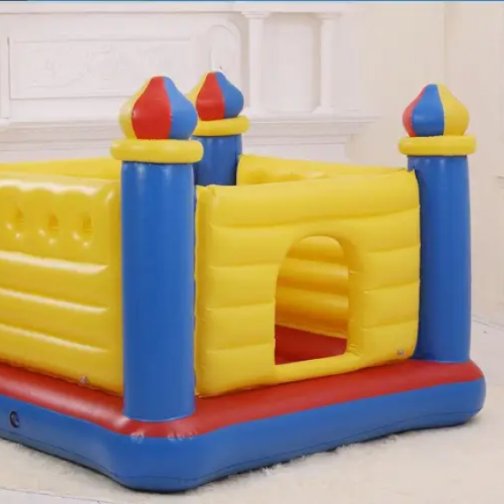 Inflatable trampoline with safety net 175x175x135 cm