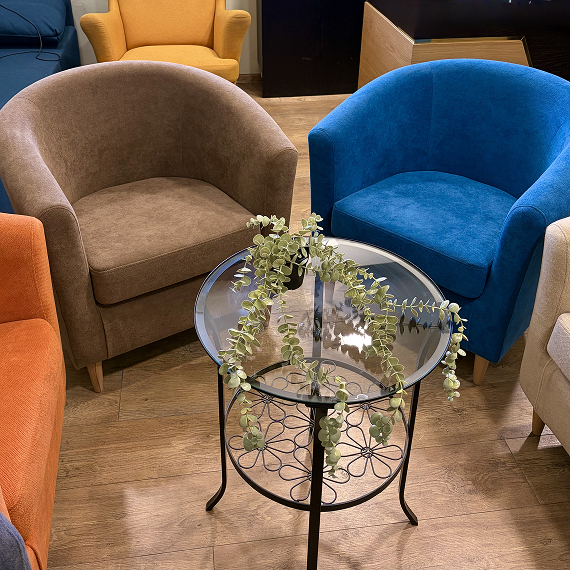 Armchair 76x65 cm, Շականակագույն