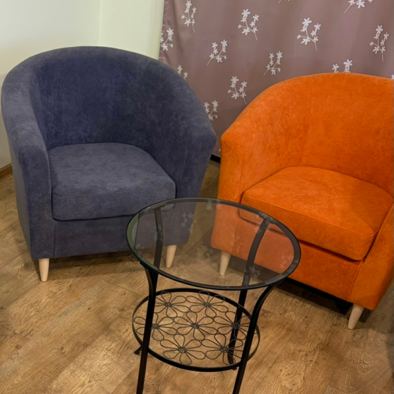 Armchair 76x65 cm, Գազարագույն