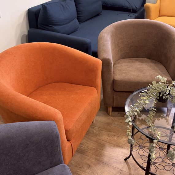 Armchair 76x65 cm, Գազարագույն