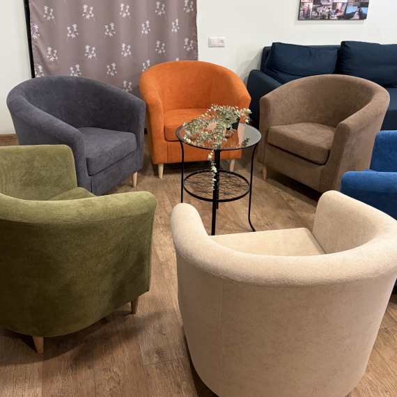Armchair 76x65 cm, Գազարագույն