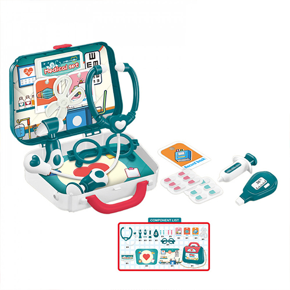 Doctor's set in a suitcase