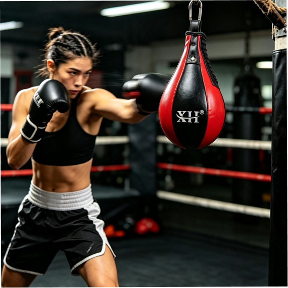 Inflatable punching bag, Կարմիր