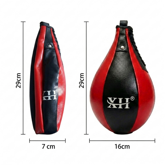 Inflatable punching bag, Կարմիր