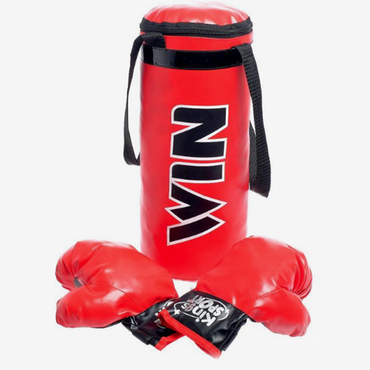 Punching bags with prints for kids 40 cm